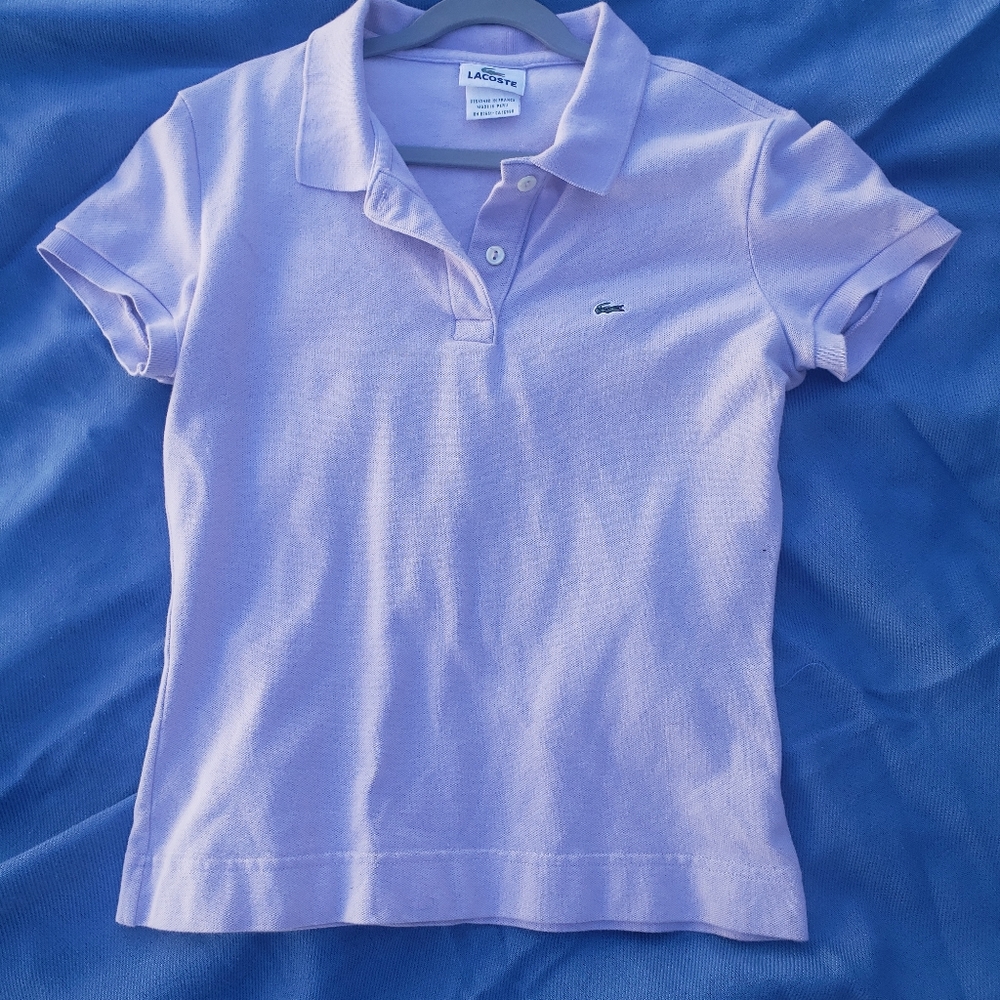 LAVENDER 38 LACOSTE POLO